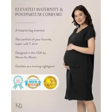 Universal Labor & Delivery Gown for New Moms | Kindred Bravely