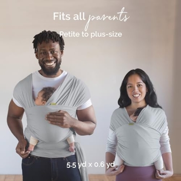 Boba Baby Wrap Carrier - Hands-Free Kids Carrier Sling