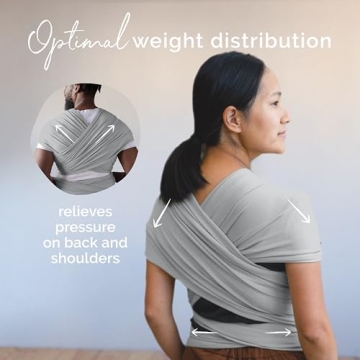 Boba Baby Wrap Carrier - Hands-Free Kids Carrier Sling