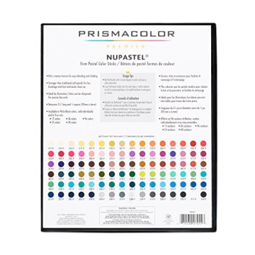 Prismacolor Premier NuPastel Firm Pastel Sticks, 96 Colors