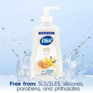 Dial Liquid Hand Soap Vanilla Honey 12-Pack Offer
