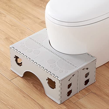 Foldable Toilet Stool for Healthy Squatting by CHEAGO