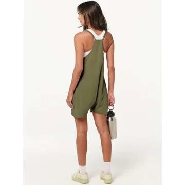 Chic ANRABESS Sleeveless Romper for Stylish Summers