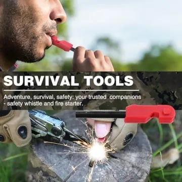 FLISSA 18-in-1 Camo Multitool with Fire Starter and Sheath