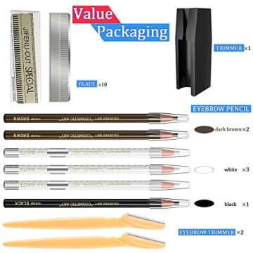 Ultimate Waterproof Eyebrow Pencils Set for Perfect Brow Definition