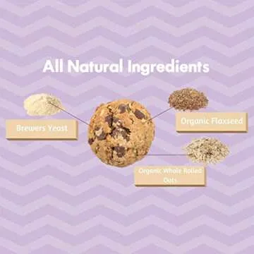 MilkBliss Dark Chocolate Lactation Cookies for Nursing Moms