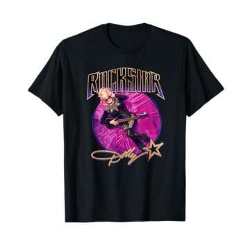 Dolly Parton Pink Velvet Rockstar T-Shirt
