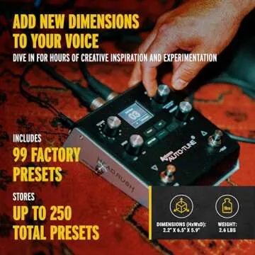 HeadRush VX5 Vocal Effects Pedal with Antares AutoTune