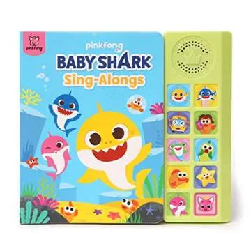 Pinkfong Baby Shark 10 Button Sound Book Collection | Learning & Education Toys | Interactive Baby B...