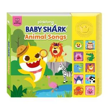 Pinkfong Baby Shark 10 Button Sound Book Collection | Learning & Education Toys | Interactive Baby Books for Toddlers 1-3 | Gifts for Boys & Girls