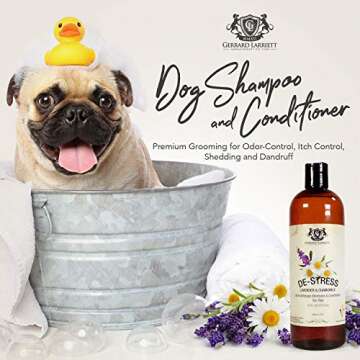 Gerrard Larriett Aromatherapy Pet Care: De-Stress Aromatherapy Dog Shampoo Itchy Skin Relief and Con...