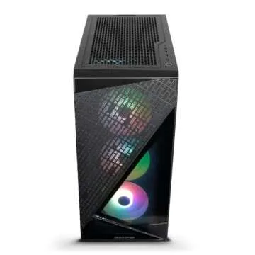 iBUYPOWER SlateMesh Gaming PC Computer Desktop SlateMeshA5N4601 (AMD Ryzen 5 7600, RTX 4060 8GB, 16GB DDR5 5200 Mhz, 500GB NVMe SSD, Windows 11 Home)