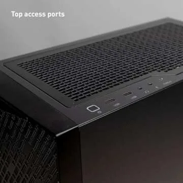 iBUYPOWER SlateMesh Gaming PC Computer Desktop SlateMeshA5N4601 (AMD Ryzen 5 7600, RTX 4060 8GB, 16GB DDR5 5200 Mhz, 500GB NVMe SSD, Windows 11 Home)