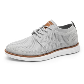 Bruno Marc Men's CoolFlex Breeze Mesh Sneakers Oxfords Lace-Up Lightweight Casual Walking Shoes