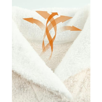 Gihuo Women's Fluffy Fleece Pajamas Set - Warm & Cozy