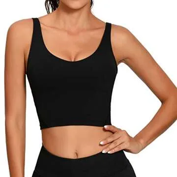 Lemedy Padded Sports Bra for Yoga Running Gym Workout