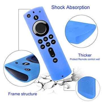 Glow in the Dark Cover for Fire Stick Remote - 2 Pack