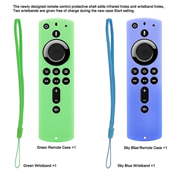 Glow in the Dark Cover for Fire Stick Remote - 2 Pack