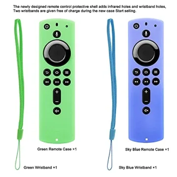 Glow in the Dark Cover for Fire Stick Remote - 2 Pack