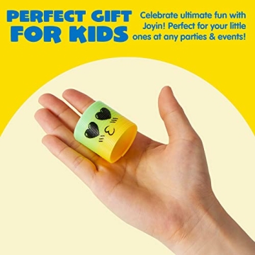 JOYIN Rainbow Party Favor - 30 Mini Plastic Springs