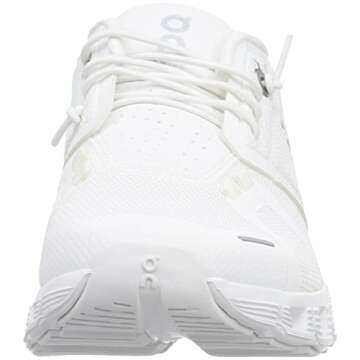 On Women's Cloud 5 Sneakers, All White, 8.5 Medium US