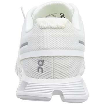 On Women's Cloud 5 Sneakers, All White, 8.5 Medium US