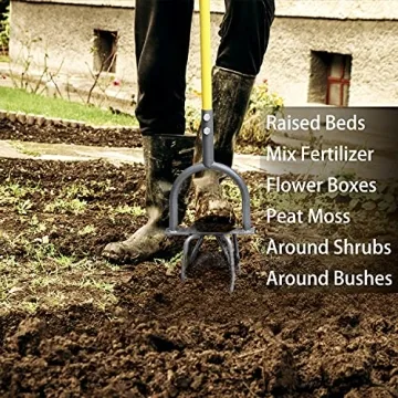 Jardineer Hand Tiller for Easy Garden Cultivation