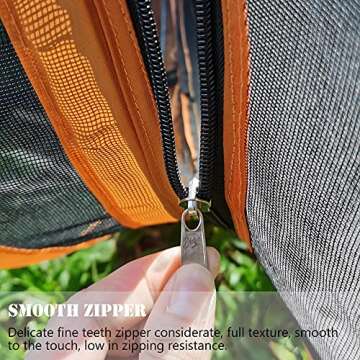 KUCDBUN Outdoor Cat Enclosure, 4 in 1 Cat Playpen, Portable Large Cat Tent and Cat Tunnel for Pet Cats Puppy Rabbit Guinea Pigs Ferret, Small Animal Playpen