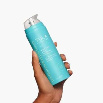 TULA Skin Care Super Calm Gentle Milk Cleanser - Nourishing and Calming for Sensitive Skin with Colloidal Oatmeal, Cucumber & Ginger, 5 fl. oz.