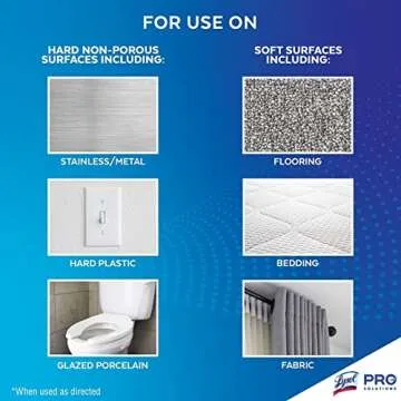 Lysol Disinfectant Spray, Sanitizing and Antibacterial Spray, For Disinfecting and Deodorizing, Spring Waterfall, 19 fl oz