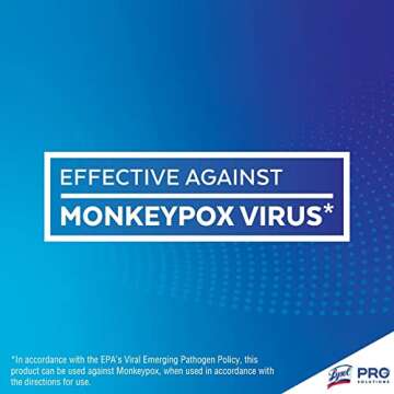 Lysol Disinfectant Spray, Sanitizing and Antibacterial Spray, For Disinfecting and Deodorizing, Spring Waterfall, 19 fl oz