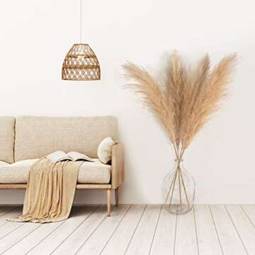 Fluffy Pampas Grass for Home Décor and Events