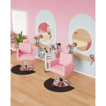 Baasha Reclining Salon Chair - All Purpose Styling Chair