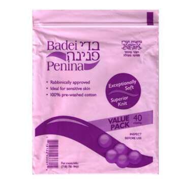 Badei Penina-bedikah Cloths, 40 Cloths (2 Pack)