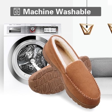 Comfortable Men’s Slippers with Memory Foam Support