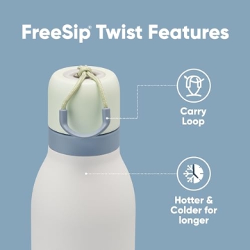 Owala FreeSip Twist Insulated Water Bottle - Versatile & BPA-Free