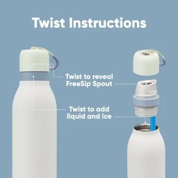 Owala FreeSip Twist Insulated Water Bottle - Versatile & BPA-Free