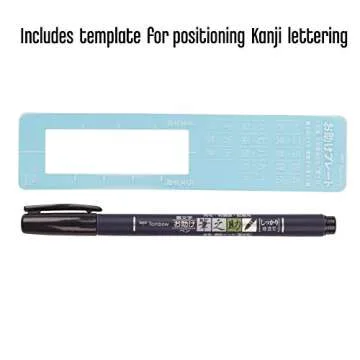 Tombow 82038 Fudenosuke Brush Pen, Soft and Hard Tip Fudenosuke Brush Pen for Calligraphy and Art Drawings