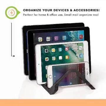 Prosumer's Choice Multi-Device Smartphones and Tablets Charging Station and Device - Laptop Organize...