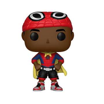 Funko Pop Marvel Miles Morales with Cape Collectible Figure - Vibrant Design