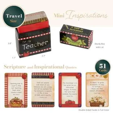 101 Blessings For My Teacher: Inspirational Gift Cards for Educators