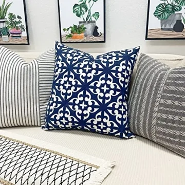 Slow Cow Decorative Throw Pillow Cover 20 x 20 Inches