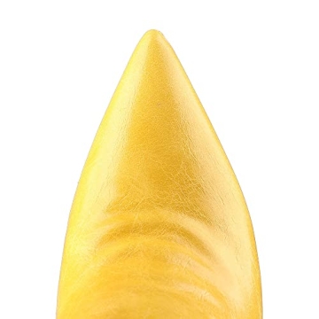 UP2STEP Women Slouchy High Heel Boots Vegan Leather Stiletto