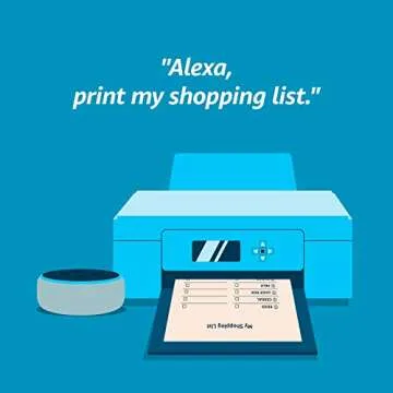 Canon PIXMA TS6220 Wireless All In One Photo Printer with Copier, Scanner and Mobile Printing, Black, Works with Alexa