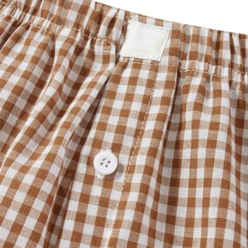 Women Y2k Pajamas Shorts | Stylish Summer Plaid Boxers