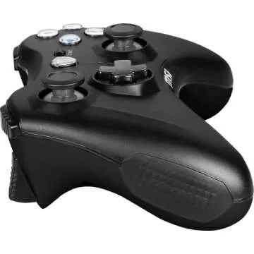 MSI Force GC30V2 Wireless Gaming Controller, Dual Vibration Motors, Dual Connection Modes, Interchangable D-Pads, Compatible with PC & Android, Black