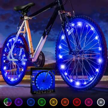 Activ Life LED Bike Wheel Lights for Ultimate Visibility