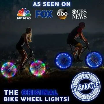 Activ Life LED Bike Wheel Lights for Ultimate Visibility