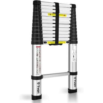 Yvan 12.5 FT Telescoping Ladder - Compact & Strong