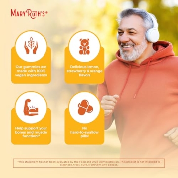 Vegan Vitamin D3 Gummies for Immune & Bone Health Support